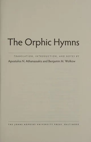The Orphic hymns