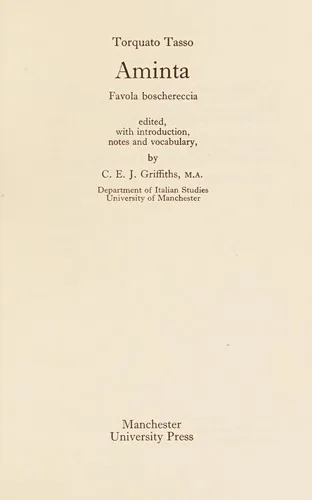 Aminta, favola boschereccia