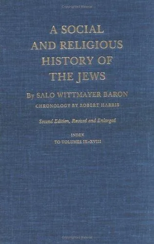 A social and religious history of the Jews