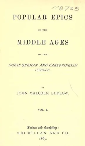 Popular epics of the middle ages of the Norse-German and Carlovingian cycles