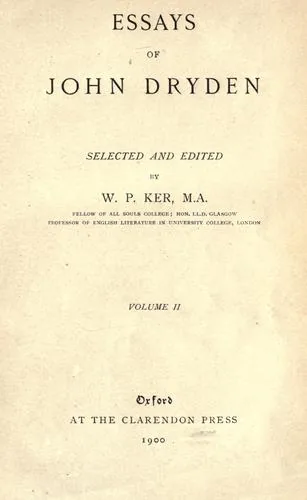 Essays of John Dryden