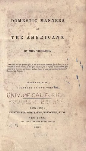Domestic manners of the Americans