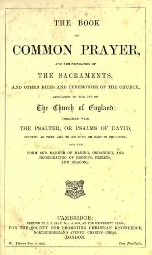 Book of common prayer