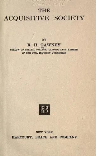 The acquisitive society
