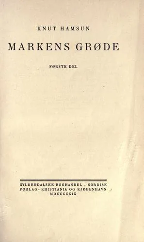 Markens grøde
