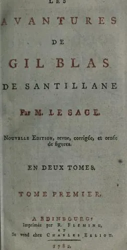 Les avantures de Gil Blas de Santillane