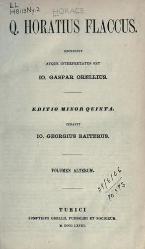 The works of Horace