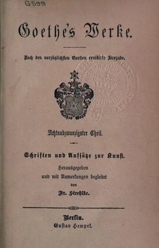 Goethe's Werke