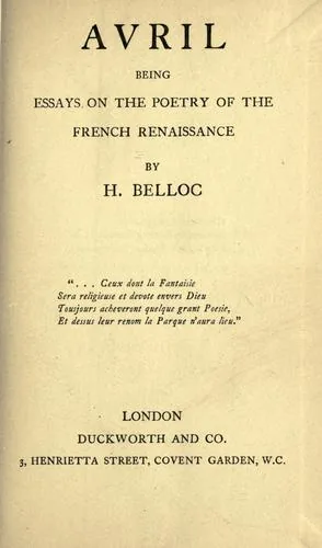 Avril Being Essays on Poetry of French Renaissance