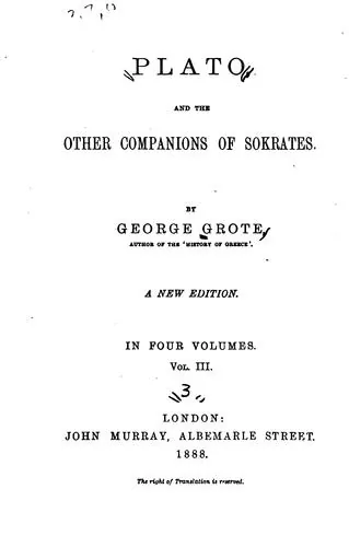 Plato, and the other companions of Sokrates