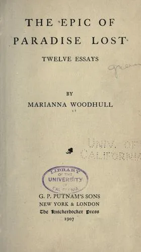The epic of Paradise lost