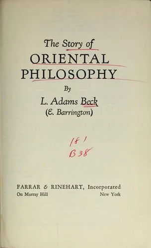 The Story of Oriental Philosophy