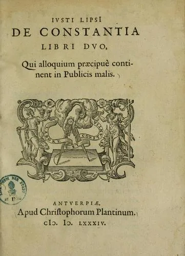 De constantia libri dvo