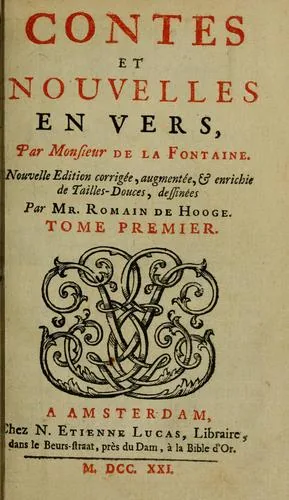Contes et nouvelles en vers