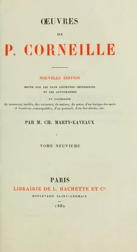 Oeuvres de P. Corneille