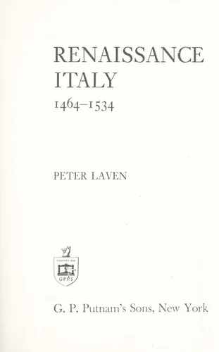 Renaissance Italy, 1464-1534