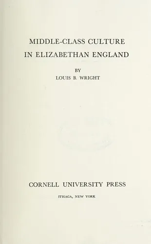 Middle-class culture in Elizabethan England