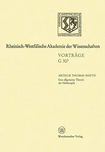 Eine allgemeine Theorie der Heldenepik