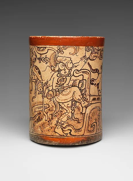 Vessel with mythological scene