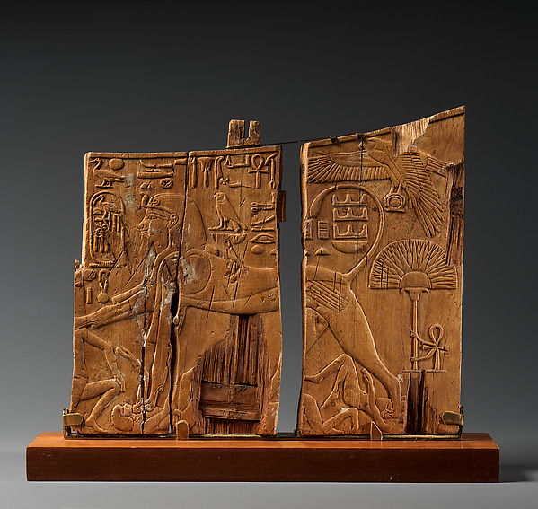 Arm Panel From a Ceremonial Chair of Thutmose IV