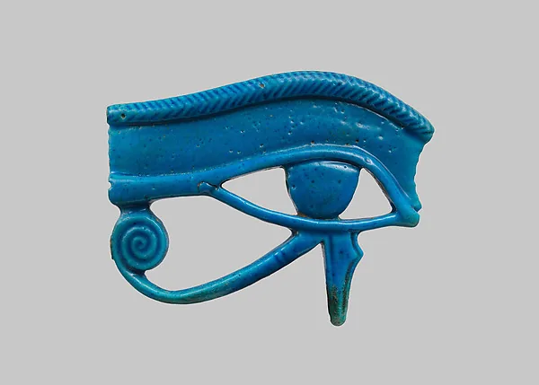 Wedjat eye amulet from a bracelet