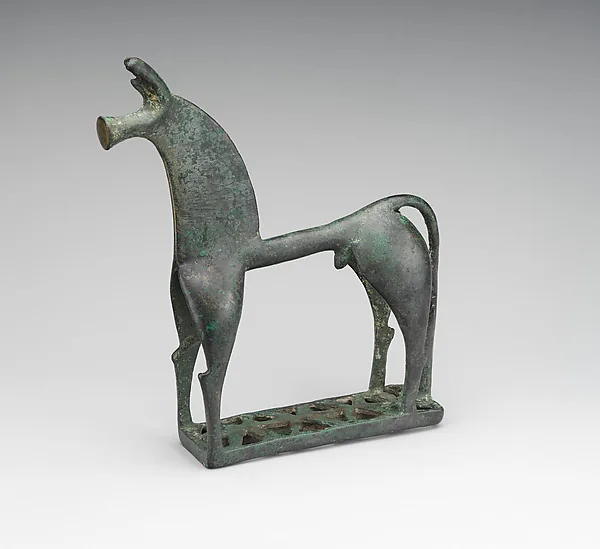 Bronze horse