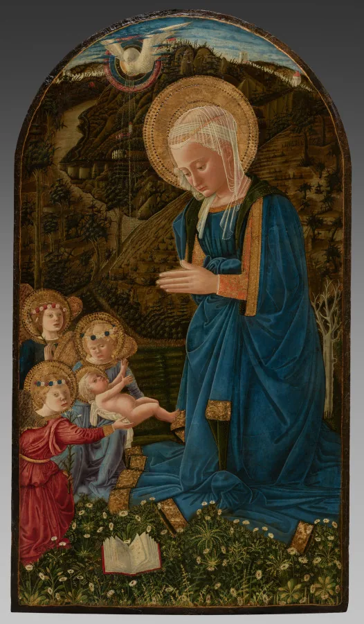 Virgin and Child with Angels
