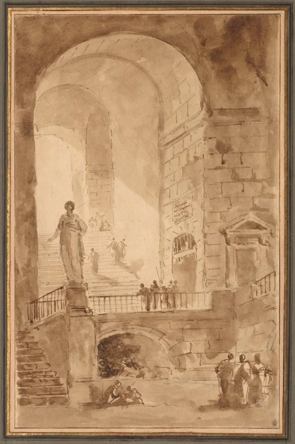 Vaulted Staircase