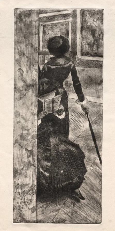 Mary Cassatt at the Louvre:  The Paintings Gallery