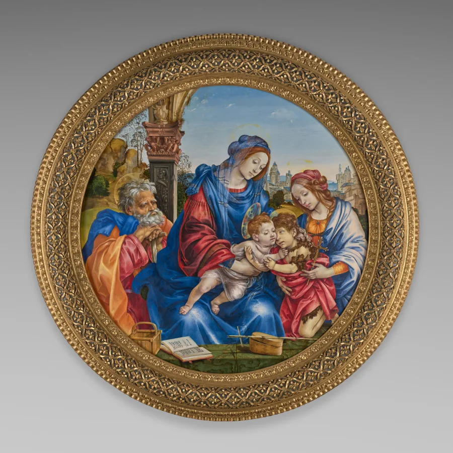 The Holy Family with Saint John the Baptist and Saint Margaret