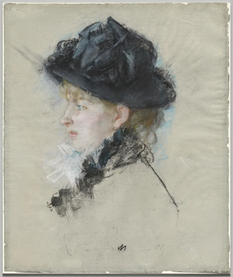 Mademoiselle Louise Riesener in a Hat