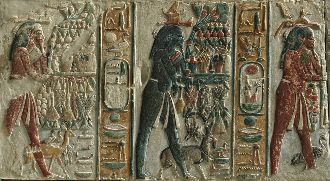 Nome Gods Bearing Offerings