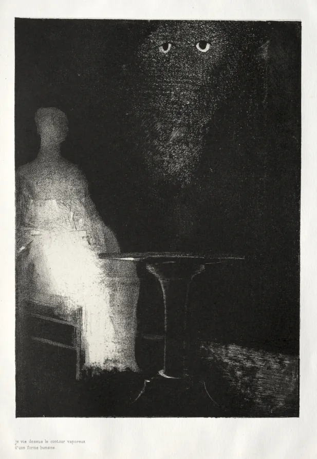Below, I Saw the Vaporous Contours of a Human Form