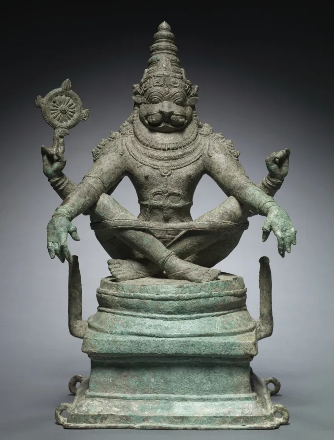 Yoga Narashimha, Vishnu in his Man-Lion Avatar