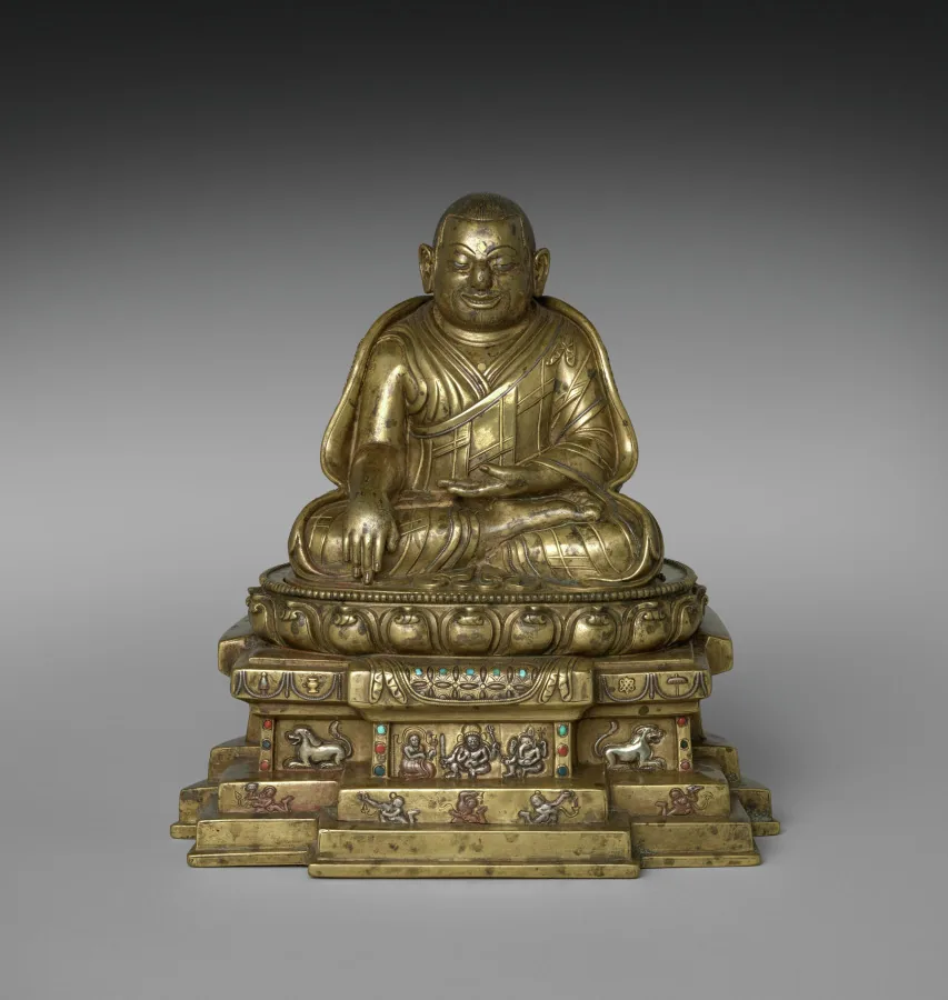 Portrait of Phagmo Drupa Dorje Gyalpo (1110–1170)