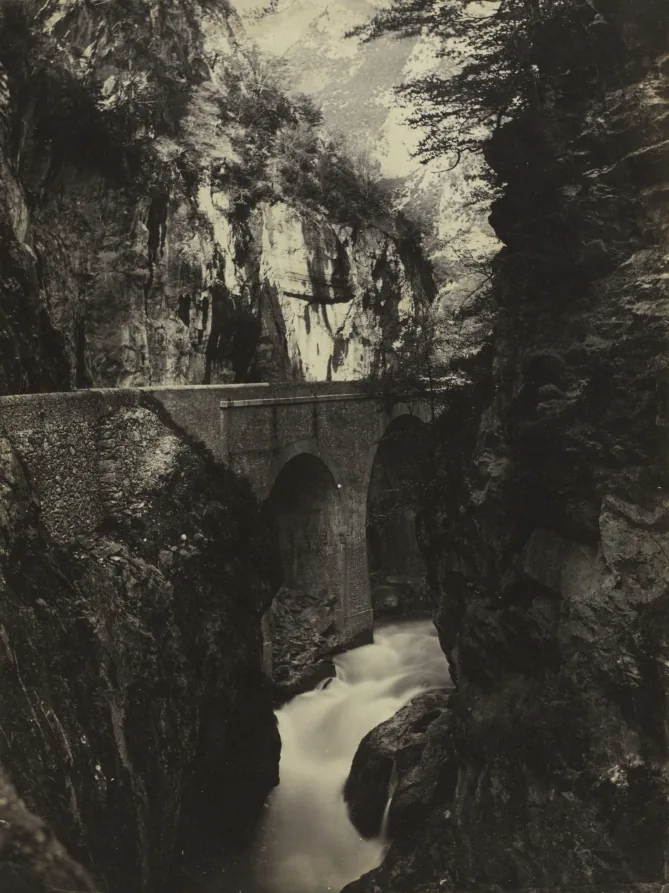 Road to Eaux-Chaudes, Pyrenees (recto)