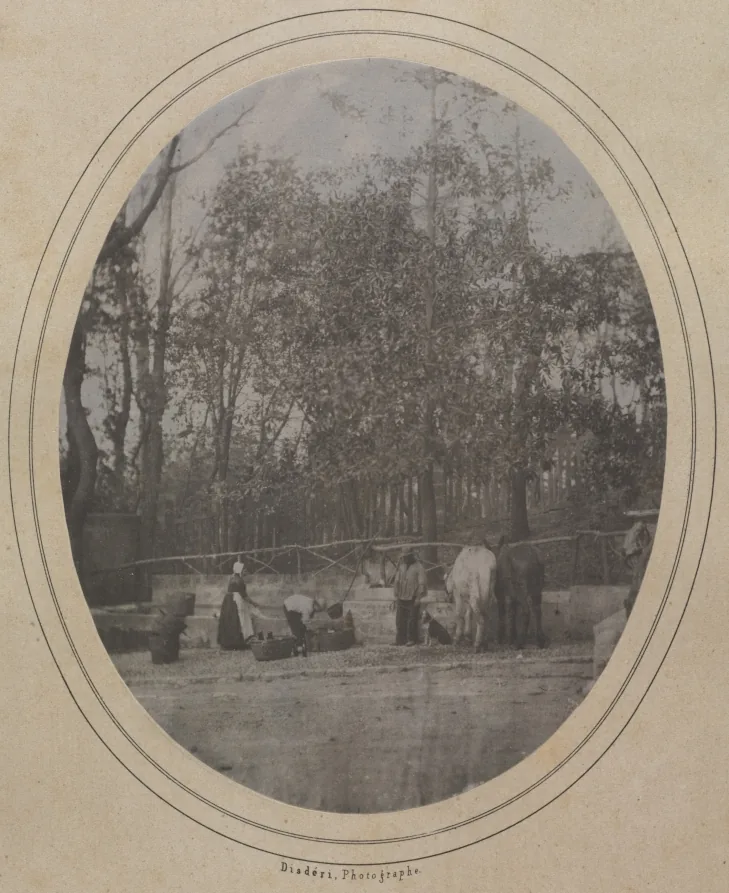 Village Scene (Southern France)