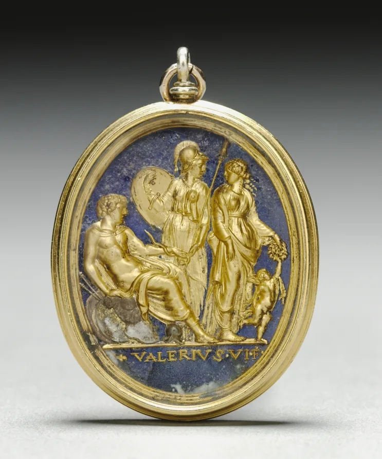 Mars, Minerva, Venus, and Cupid