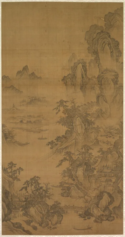 Mountain Market, Clear with Rising Mist