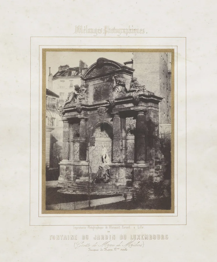 Fontaine du Jardin du Luxembourg (grotte de Marie de Médécis)