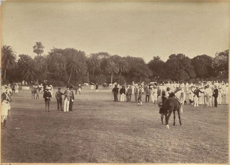 Judging at the Horseshow at Jhansi