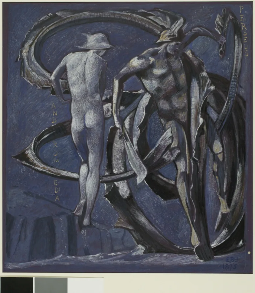 Perseus and Andromeda, study for The Doom Fulfilled
