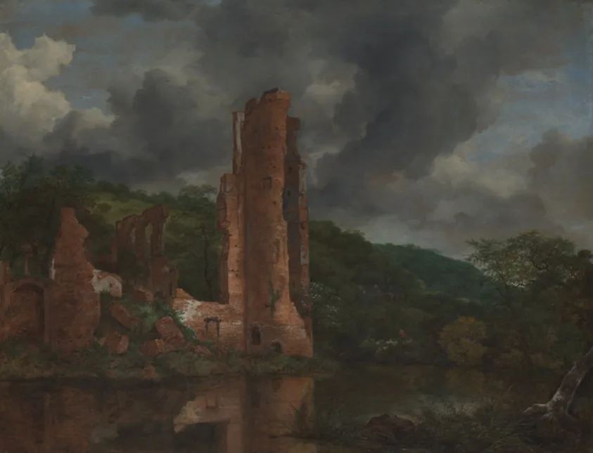Landscape with the Ruins of the Castle of Egmond