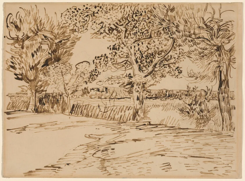 Landscape at Arles