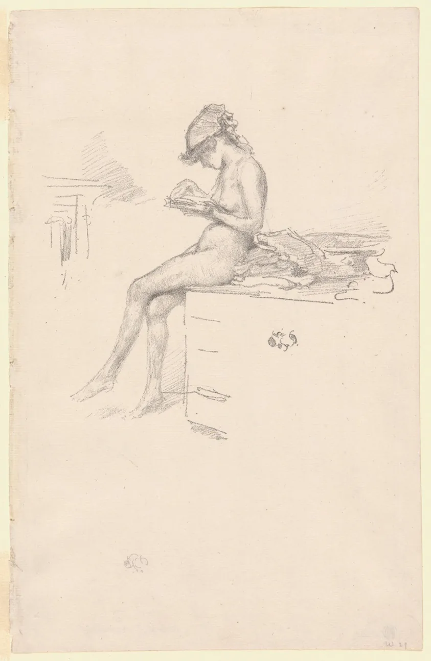The Little Nude Model, Reading