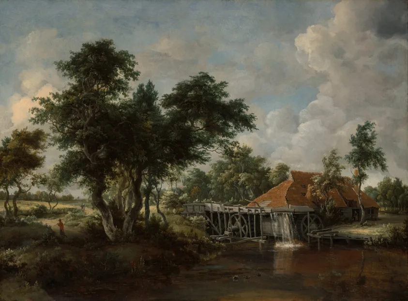 The Watermill with the Great Red Roof