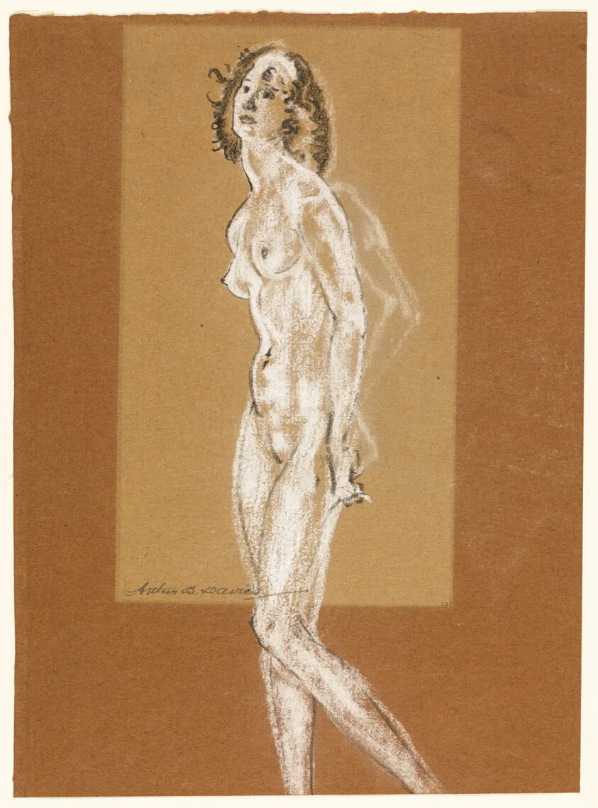 Standing Female Nude