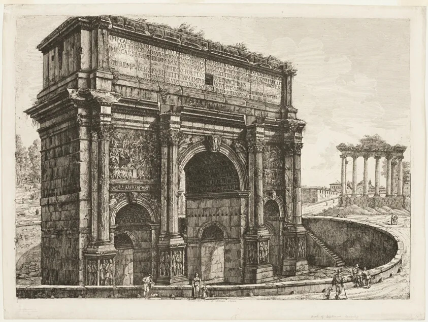 The Arch of Septimus Severus