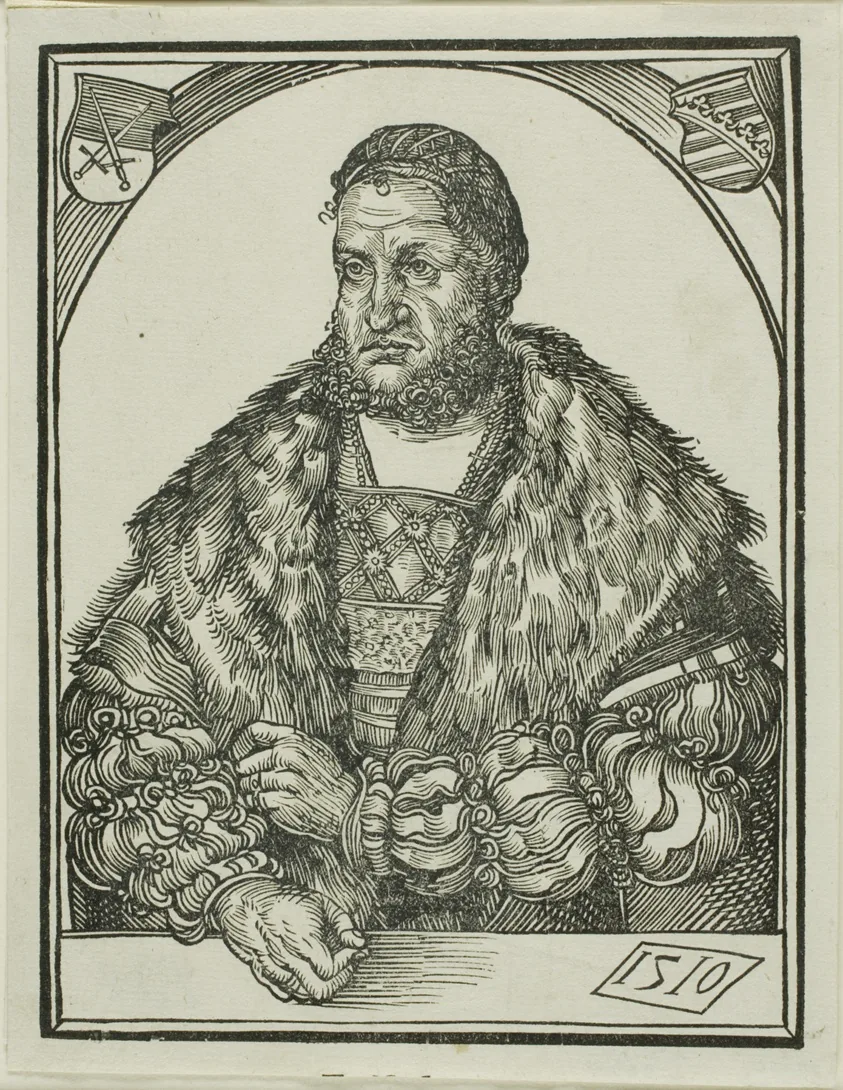 Elector Frederick III of Saxony, from Speculum intellectuale felicitatis humane