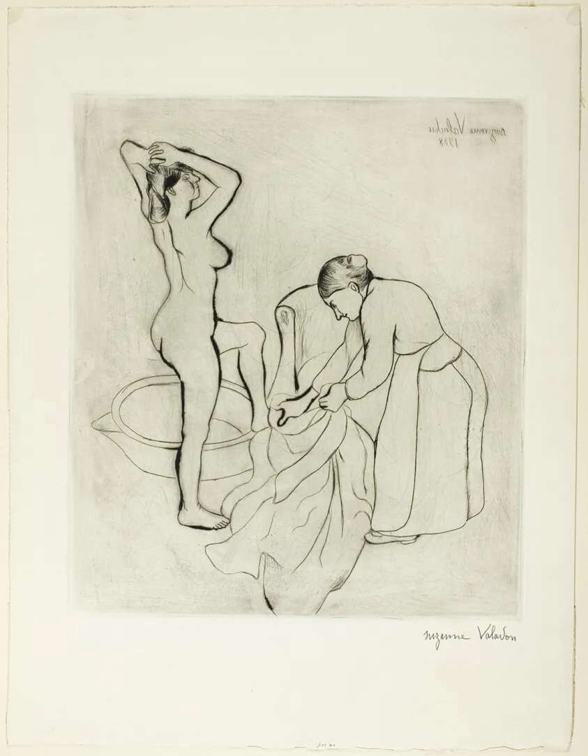 Woman at Her Bath